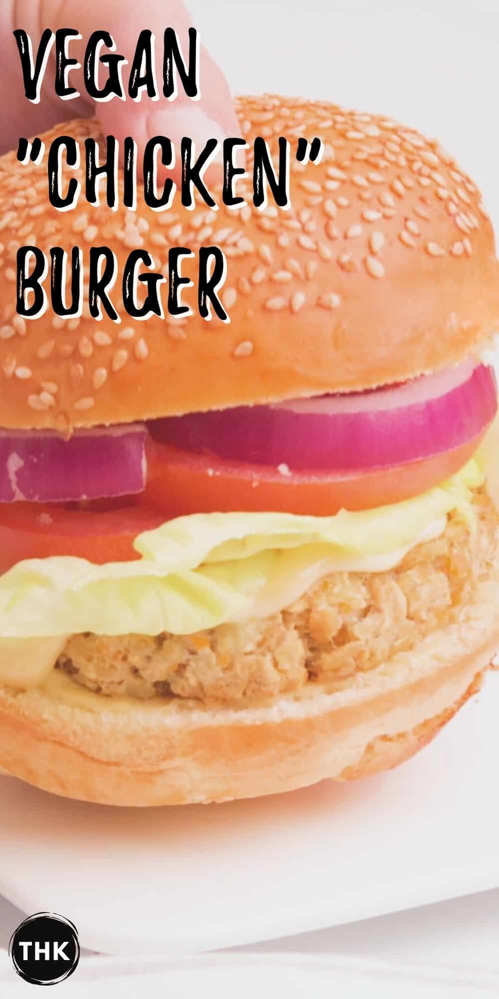 Vegan Chicken Burgers [GF + Oil Free] This Healthy Kitchen