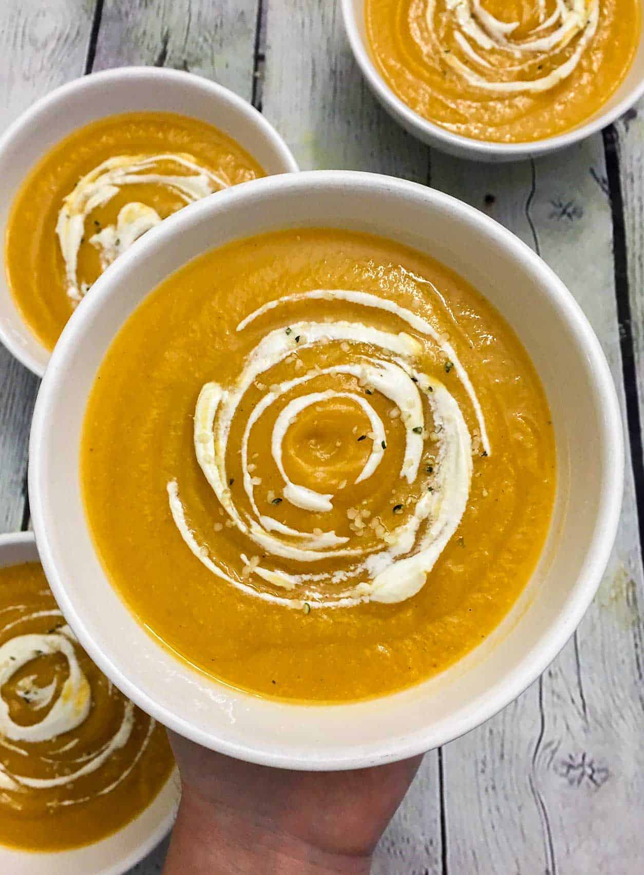 Spiced Sweet Potato Soup - This Healthy Kitchen
