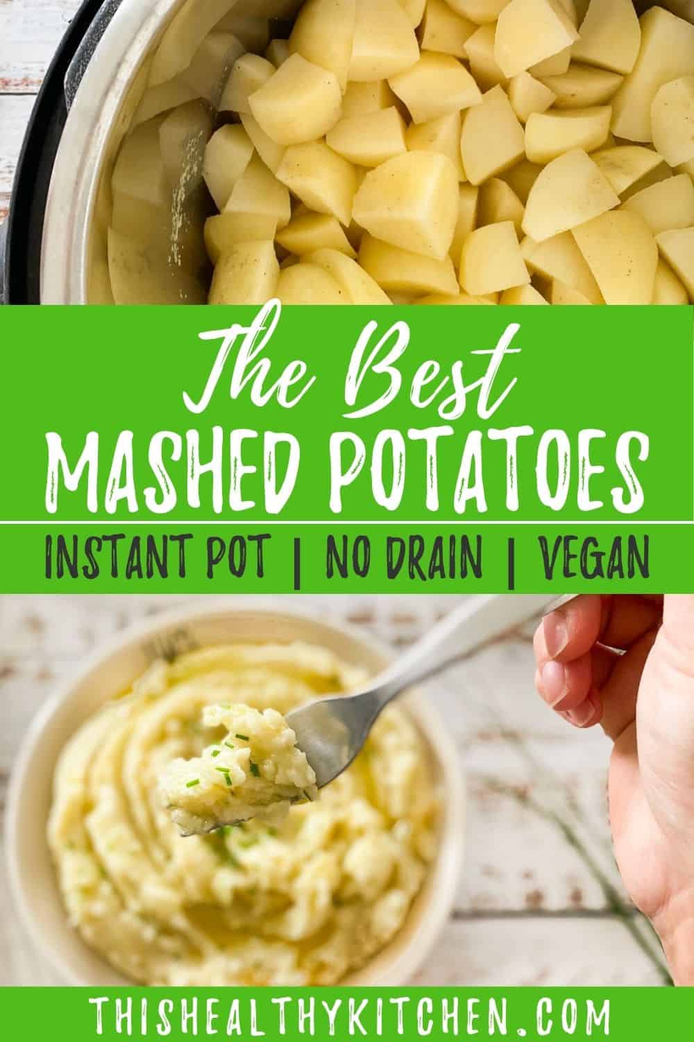 Instant Pot Mashed Potatoes This Healthy Kitchen
