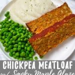 chickpea meatloaf pin