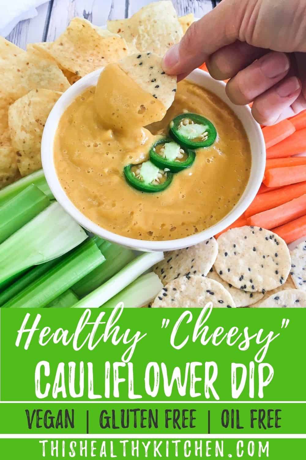 Healthy Vegan Cauliflower Cheese Sauce [SPICY] This Healthy Kitchen