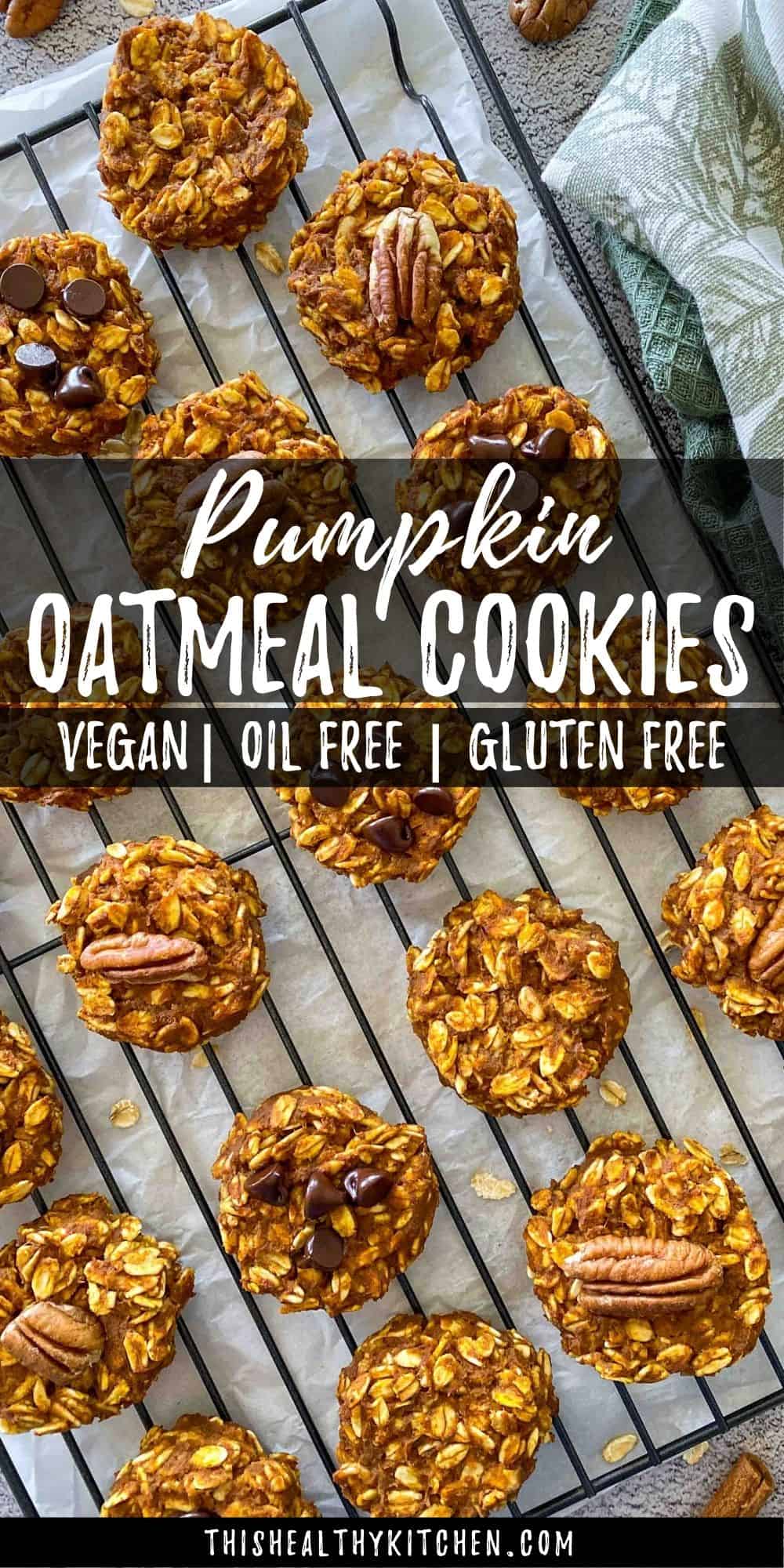 Vegan Pumpkin Oatmeal Cookies This Healthy Kitchen