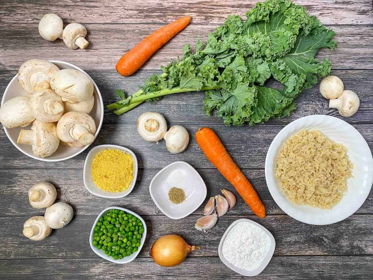 Mushroom Risotto Burger [Oil Free] This Healthy Kitchen