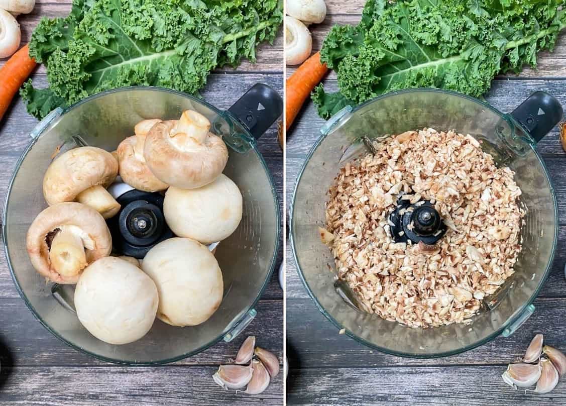 Mushroom Risotto Burger [Oil Free] This Healthy Kitchen