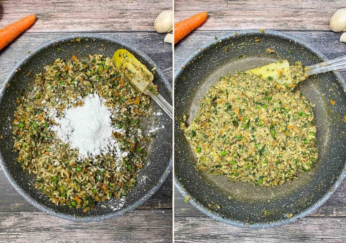 Mushroom Risotto Burger [Oil Free] This Healthy Kitchen