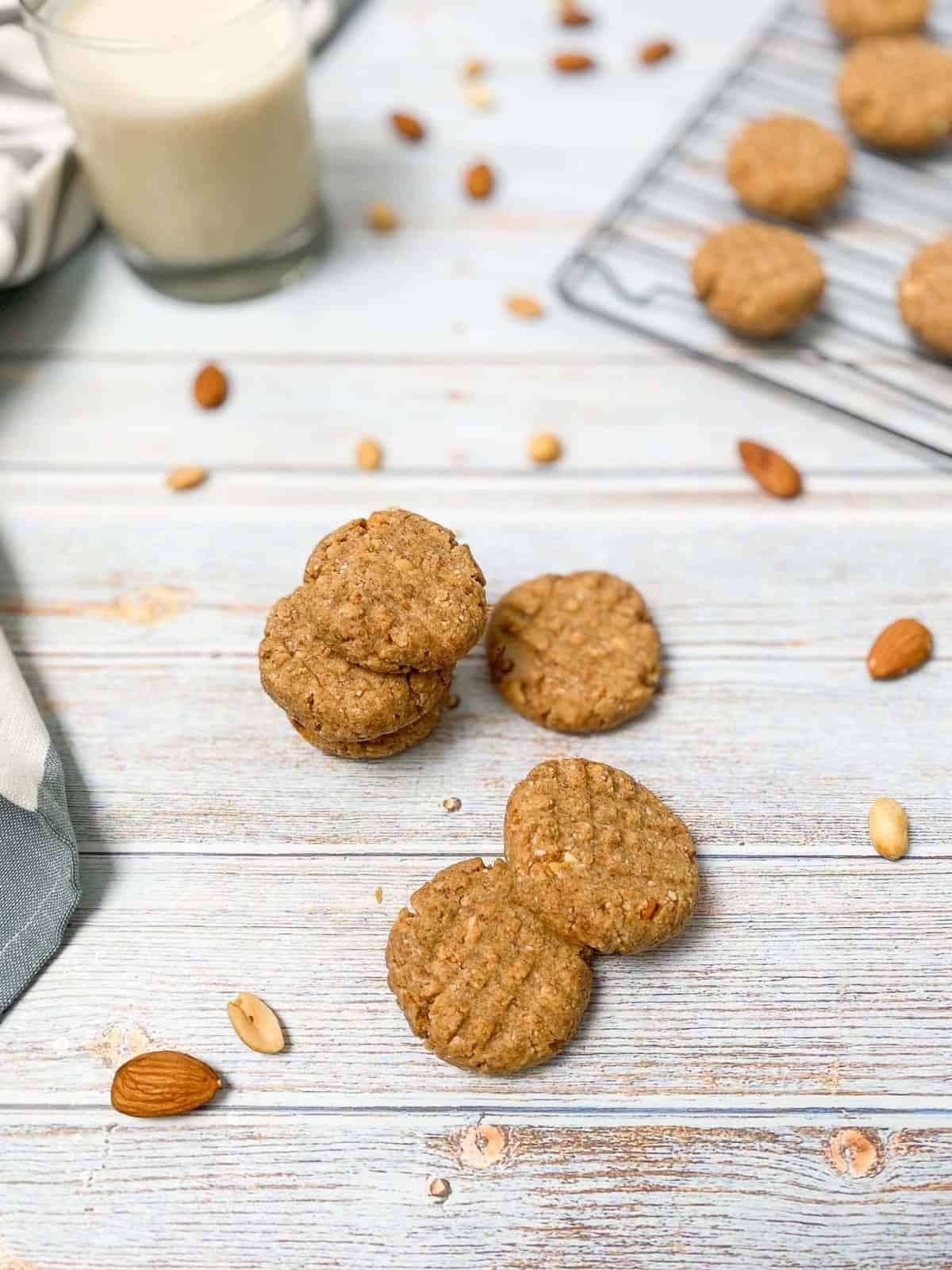 Almond Flour Peanut Butter Cookies [Gluten Free] This Healthy Kitchen