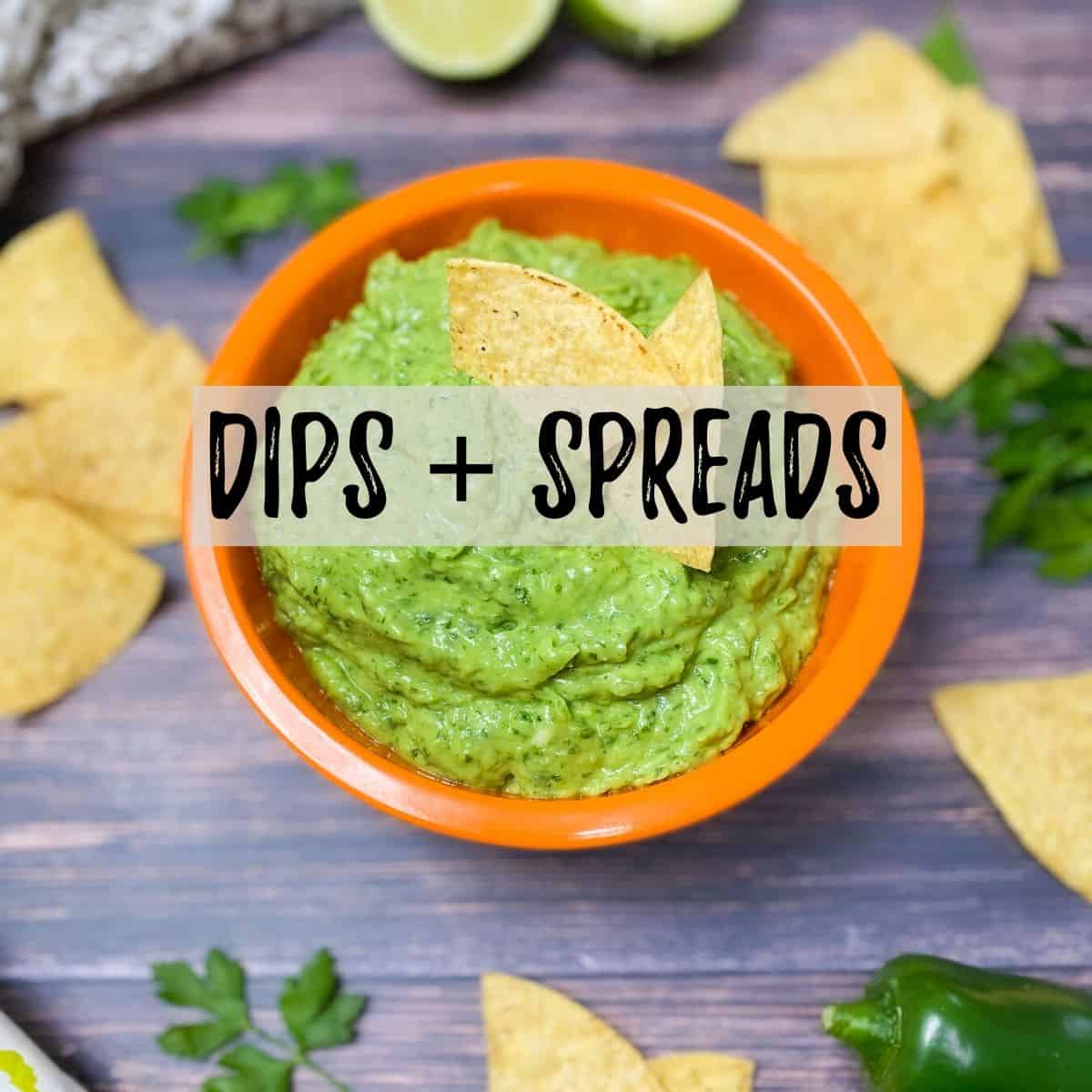 Dips, Sauces & Spreads