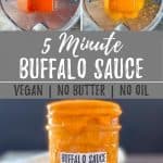 vegan buffalo sauce PIN