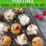 Vegan Raspberry Muffins PIN