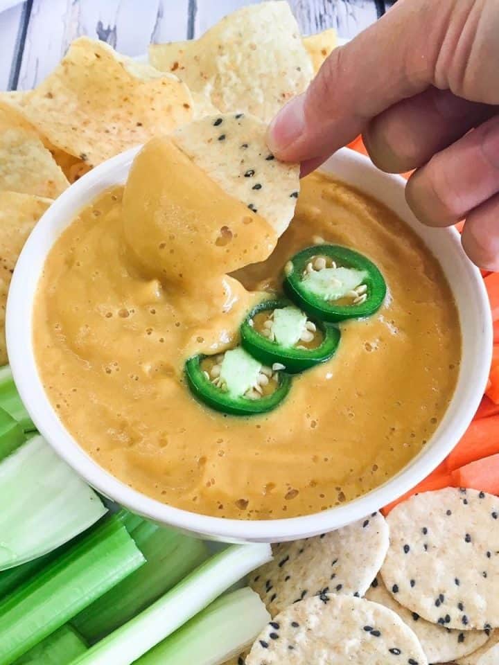 Nut Free Vegan Cheese Sauce [Oil Free] This Healthy Kitchen