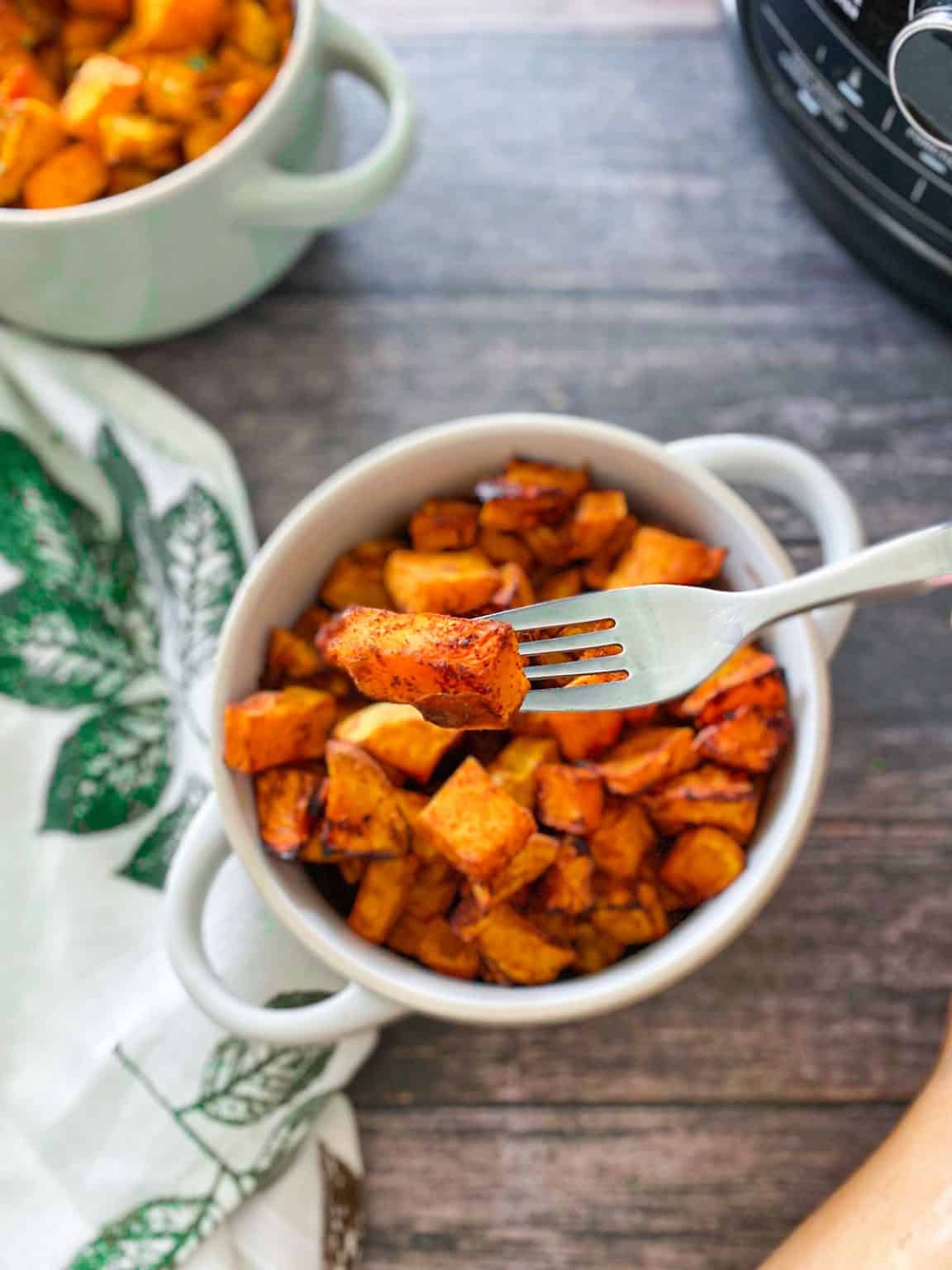 Air Fryer Butternut Squash [Two Ways!] This Healthy Kitchen