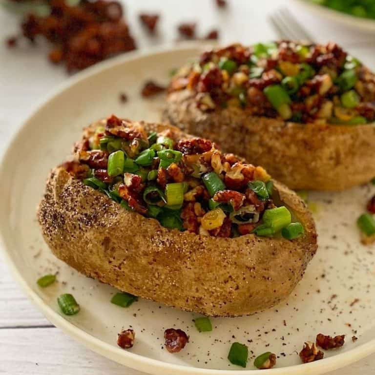 Air Fryer Baked Potato [No Oil] This Healthy Kitchen