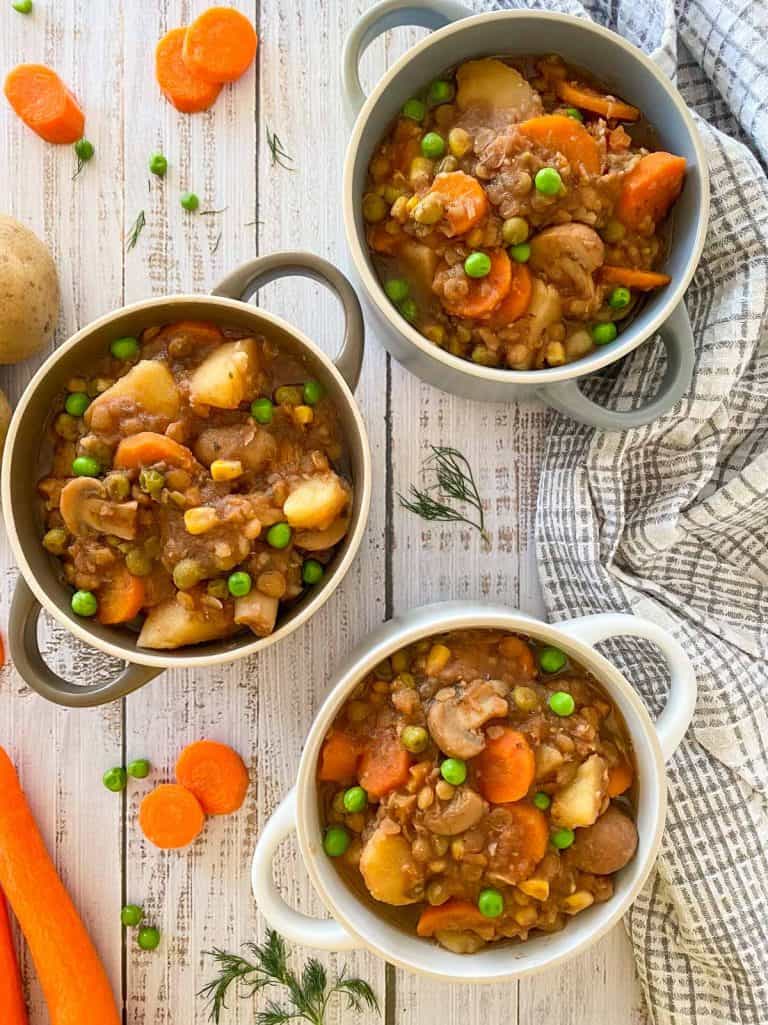 Instant Pot Vegan Stew [Oil Free] This Healthy Kitchen