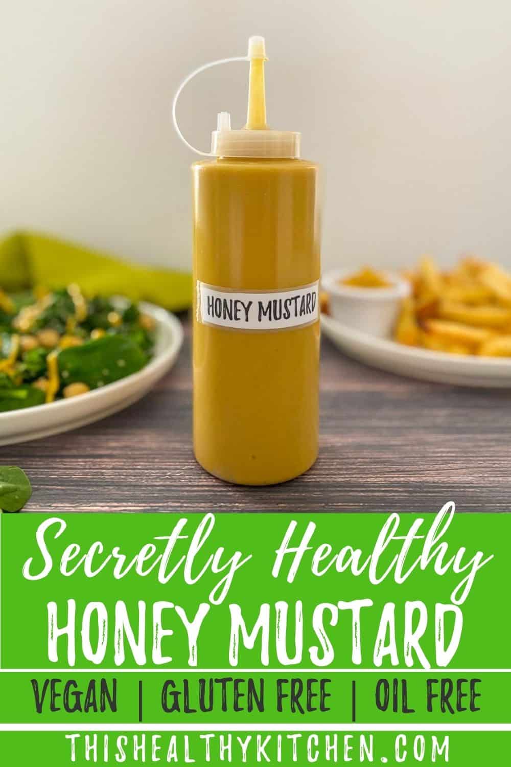 Vegan Honey Mustard [Healthy + Oil Free] This Healthy Kitchen