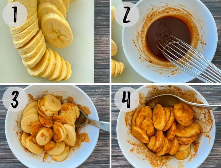 Sweet + Spicy Air Fryer Plantains - This Healthy Kitchen