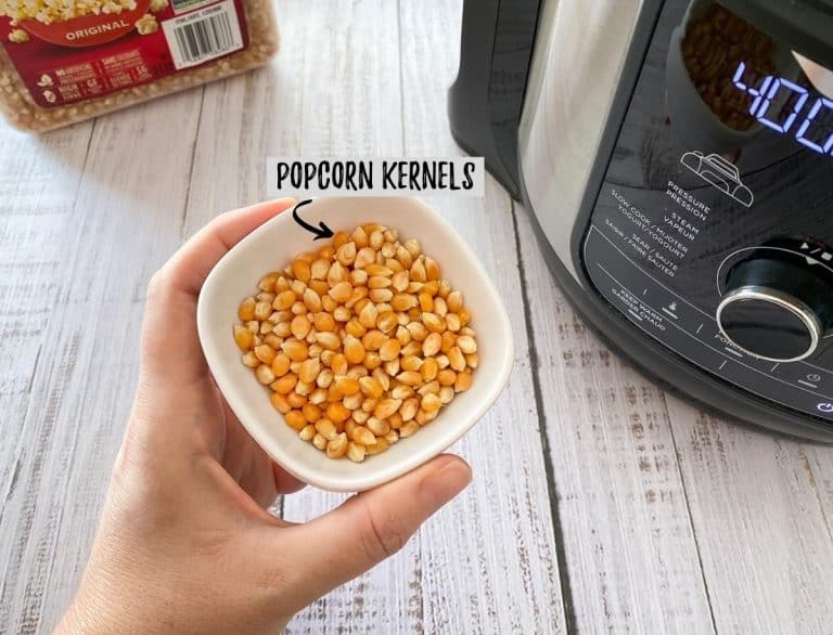Healthy Air Fryer Popcorn [Oil Free] This Healthy Kitchen