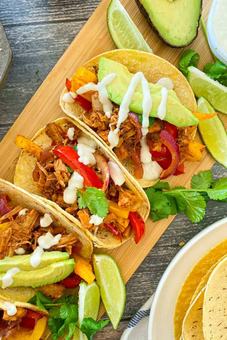 Quick + Easy Jackfruit Fajitas This Healthy Kitchen