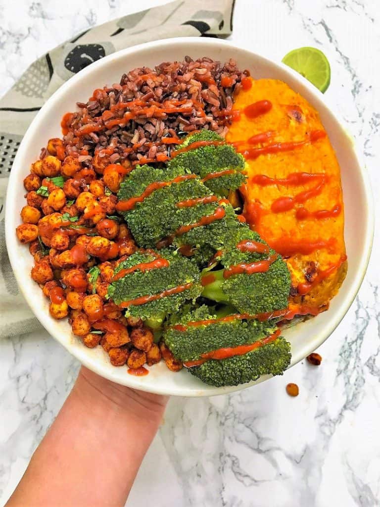 Chili Lime Chickpea Buddha Bowl This Healthy Kitchen