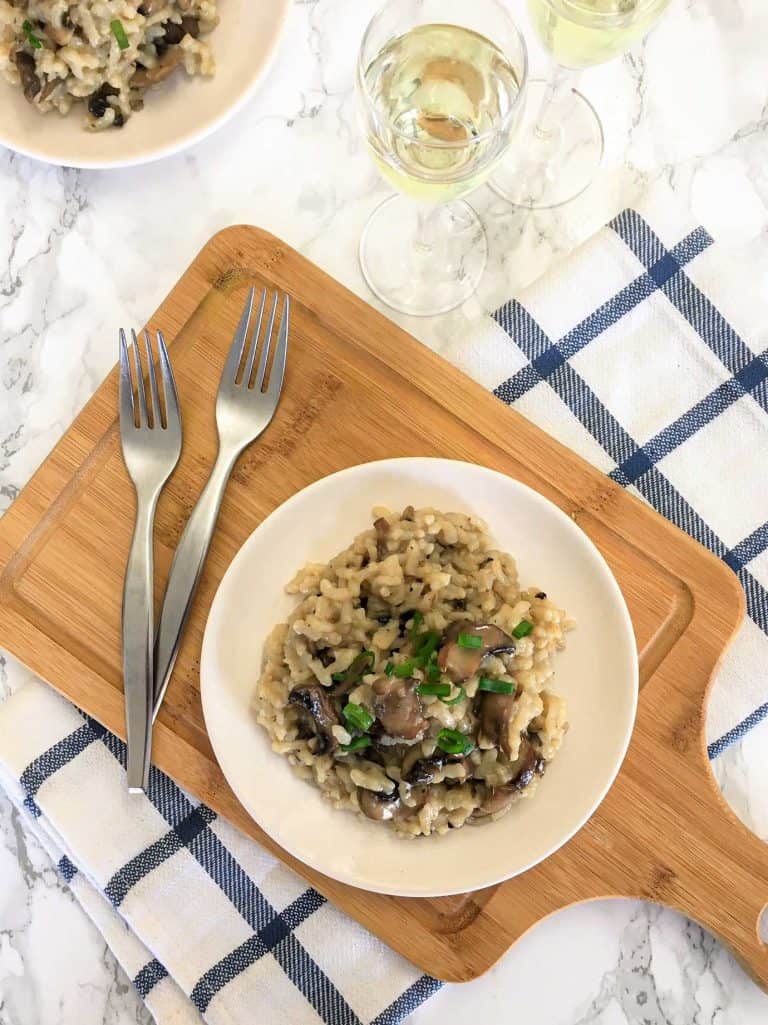 Instant Pot Mushroom Risotto [It's SO Easy!] This Healthy Kitchen