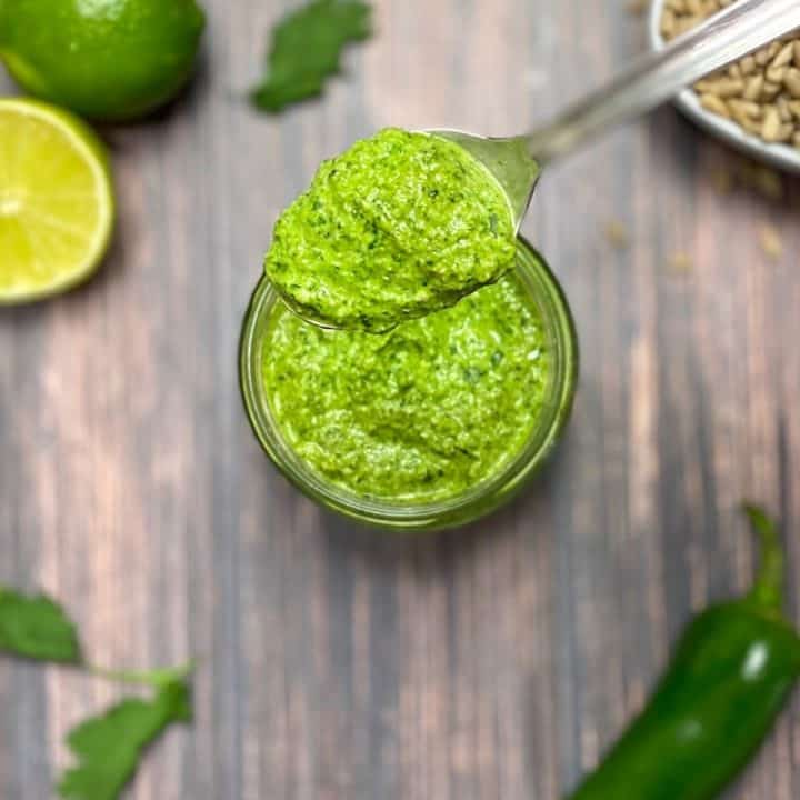Oil Free Pesto Three Ways! [Nut Free Too!] This Healthy Kitchen