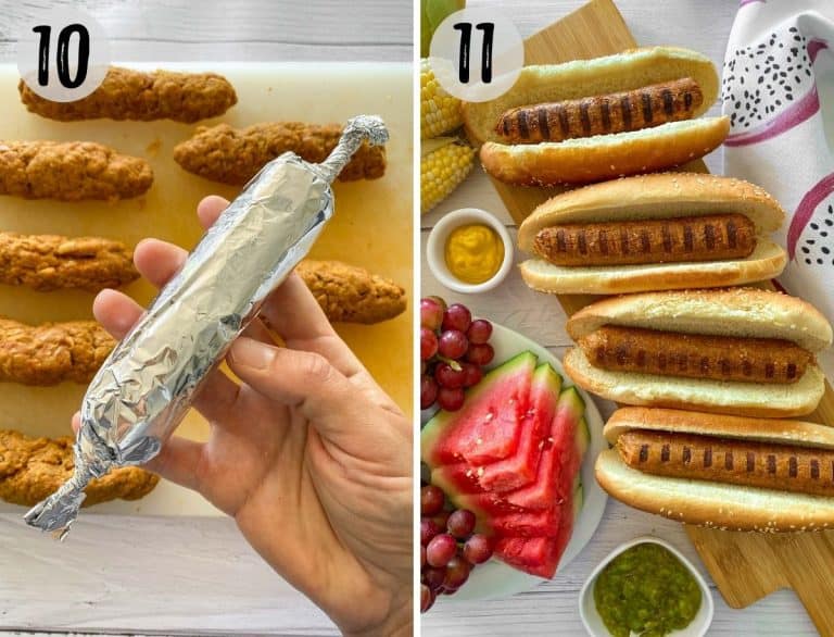 Vegan Hot Dogs [Seitan Dogs] This Healthy Kitchen
