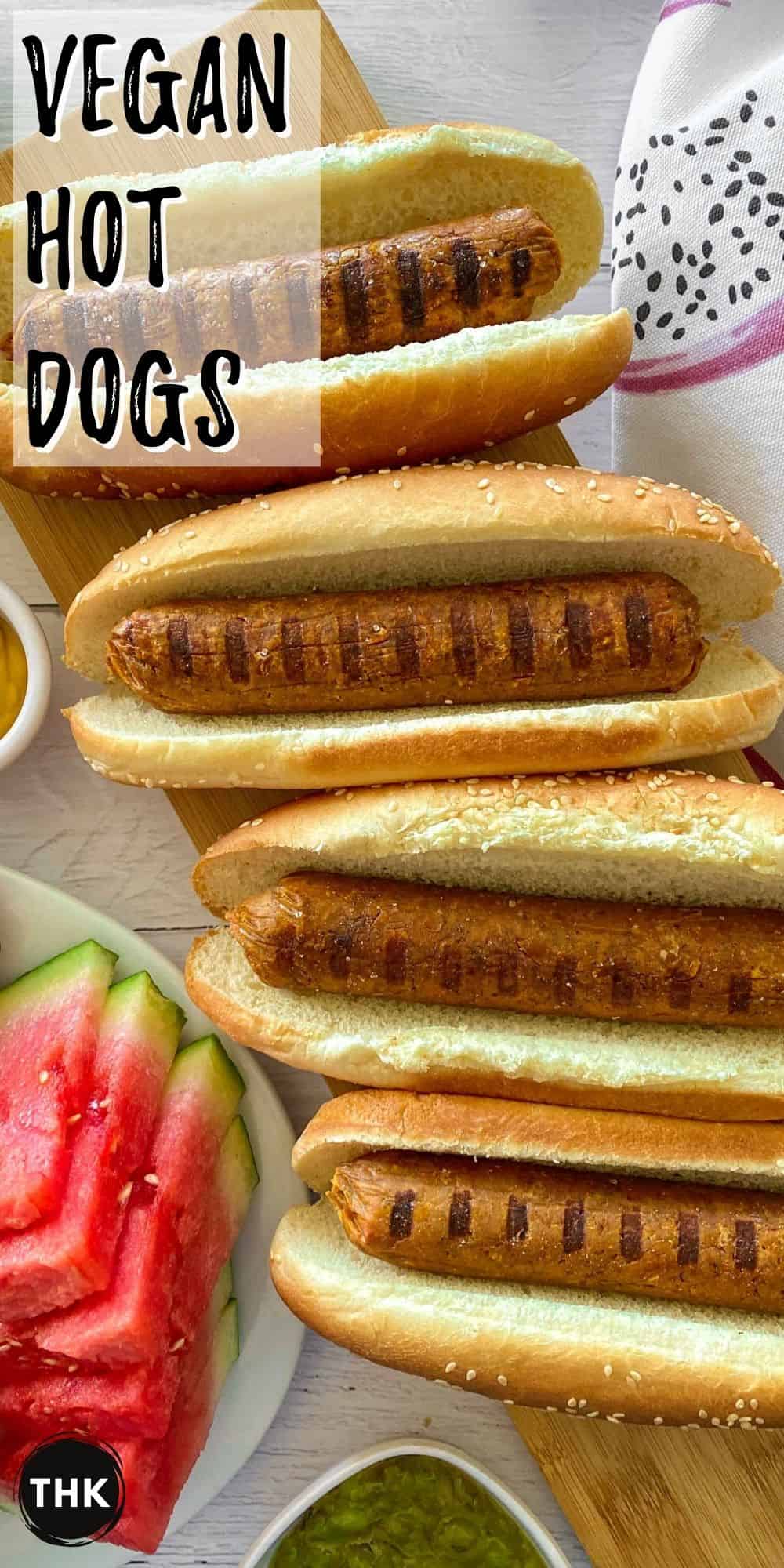 Vegan Hot Dogs [Seitan Dogs] This Healthy Kitchen