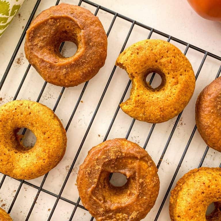 Vegan Pumpkin Donuts [Gluten Free + Oil Free too] This Healthy Kitchen