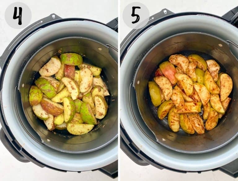 Air Fryer Baked Apples [Tastes like apple pie!] This Healthy Kitchen