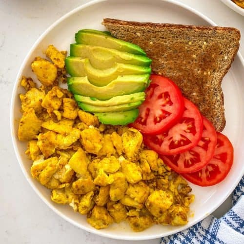 Silken Tofu Scramble [Or Soft Tofu] This Healthy Kitchen