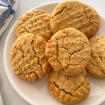 Air Fryer Peanut Butter Cookies This Healthy Kitchen