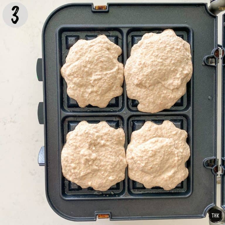 Vegan Coconut Milk Waffles [Oil Free] This Healthy Kitchen