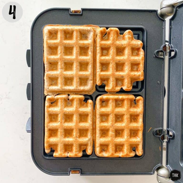 Vegan Coconut Milk Waffles [Oil Free] This Healthy Kitchen