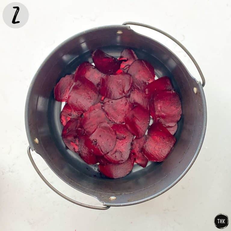 Air Fryer Beet Chips [Oil Free] This Healthy Kitchen