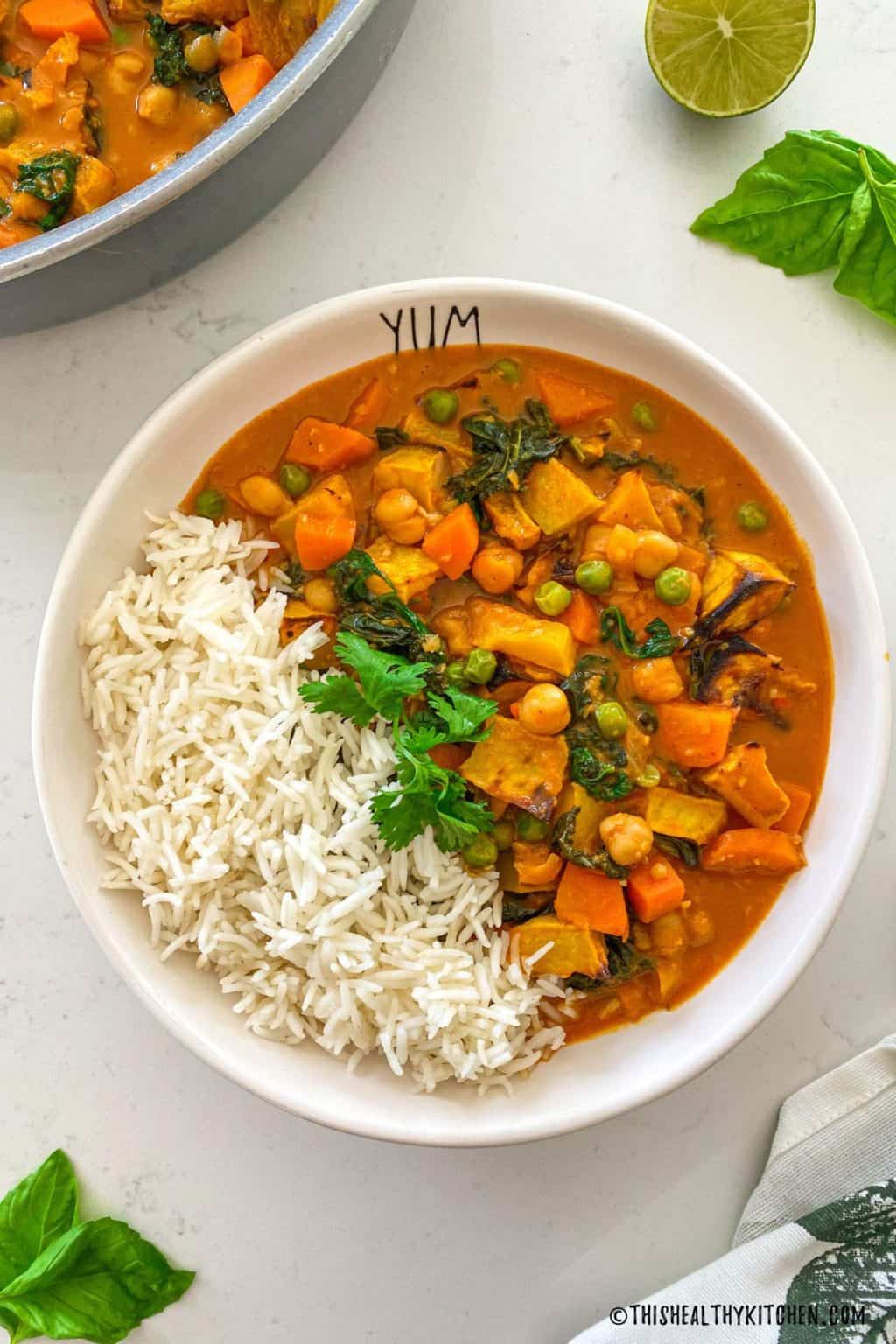 Butternut Squash and Chickpea Curry This Healthy Kitchen