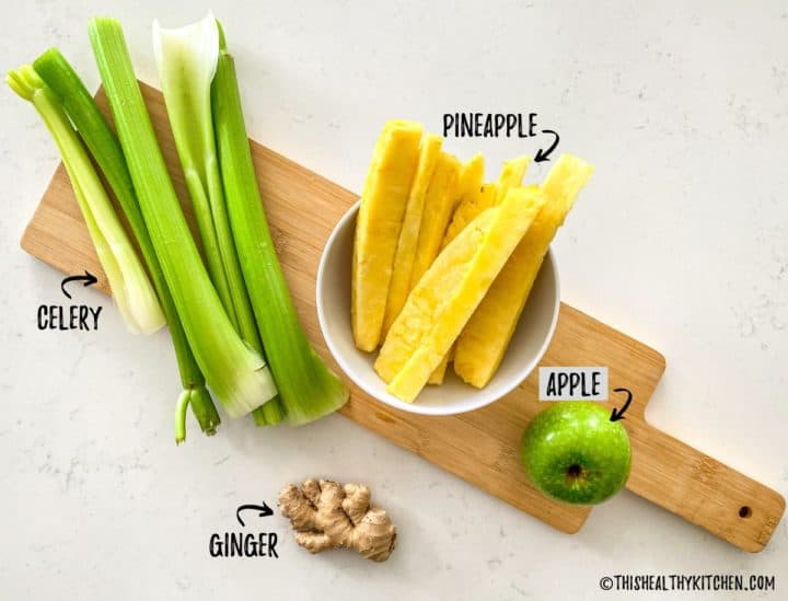 Celery and Pineapple Juice This Healthy Kitchen