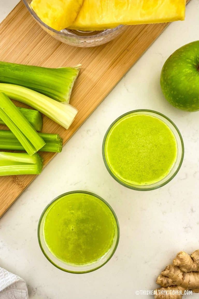 Celery and Pineapple Juice This Healthy Kitchen