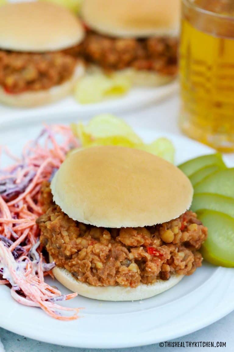 Instant Pot Lentil Sloppy Joes This Healthy Kitchen