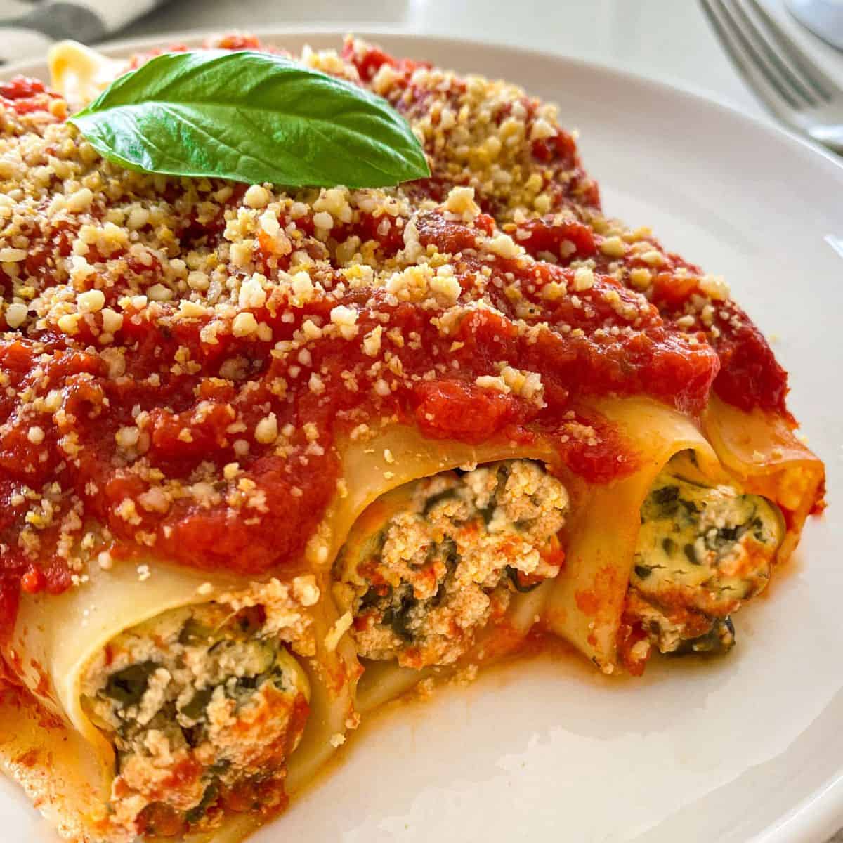 Vegetarian Cannelloni Recipe