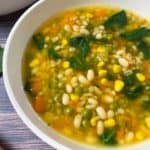 Vegetable Barley Soup with Beans - This Healthy Kitchen