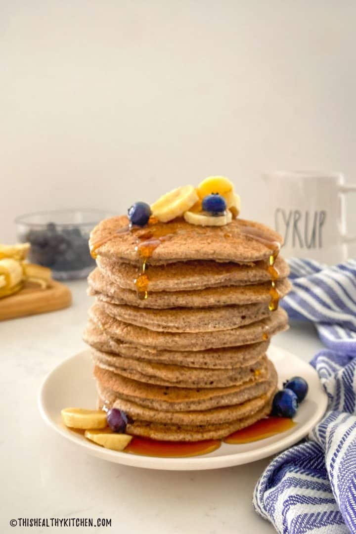 Buckwheat Banana Pancakes This Healthy Kitchen