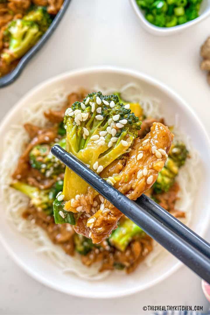 Vegan Beef and Broccoli [with Soy Curls] This Healthy Kitchen