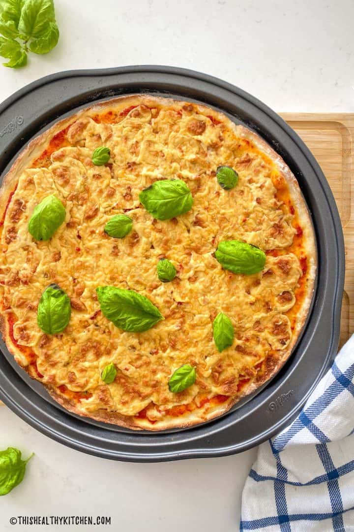 Vegan Cheese Pizza This Healthy Kitchen