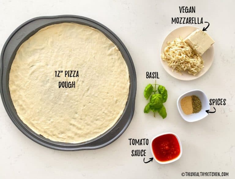Vegan Cheese Pizza This Healthy Kitchen