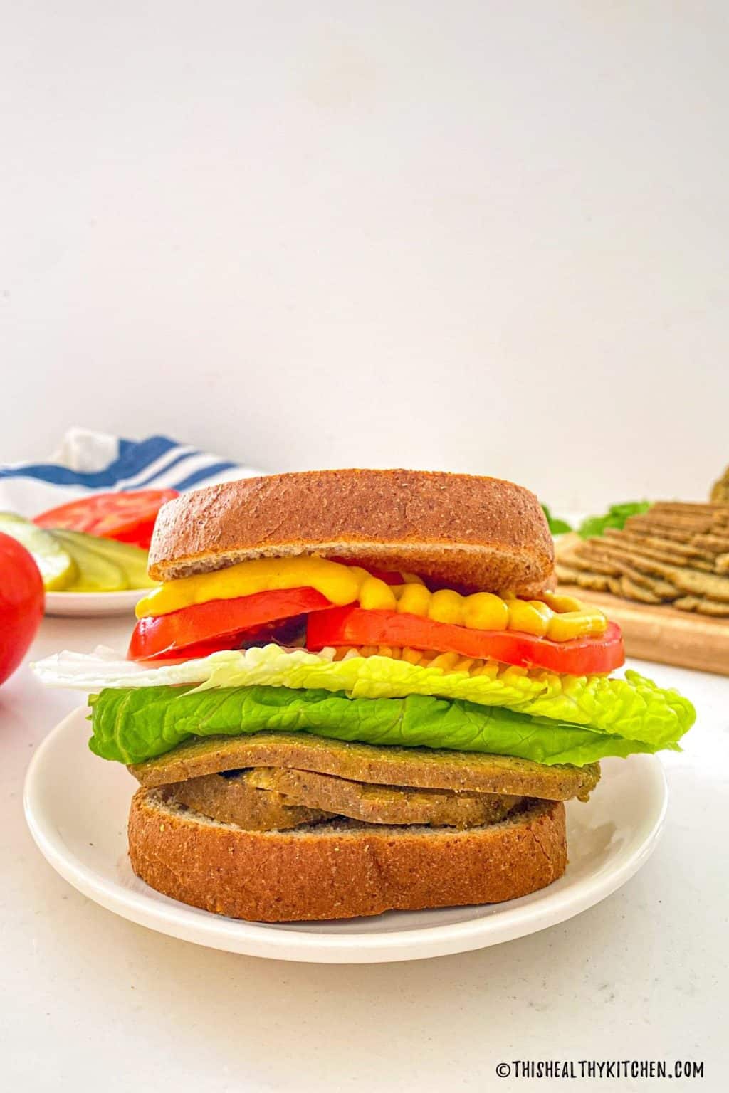 Vegan Deli Slices [Seitan Turkey Slices] This Healthy Kitchen