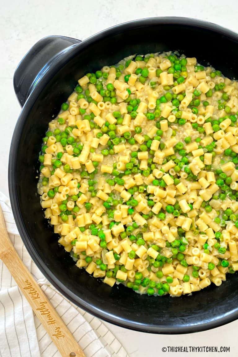Vegan Pasta e Piselli This Healthy Kitchen