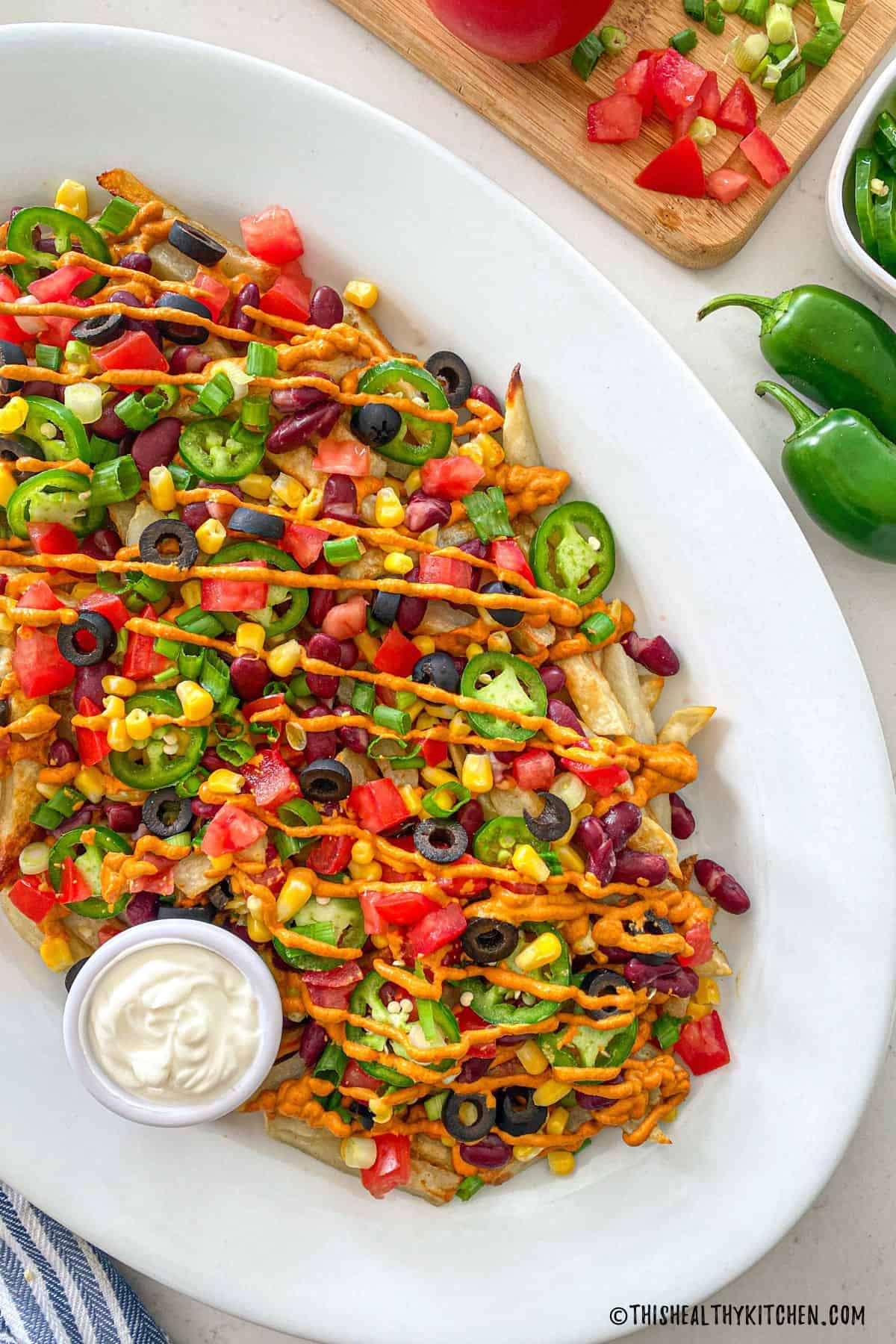 Vegan Loaded Fries This Healthy Kitchen