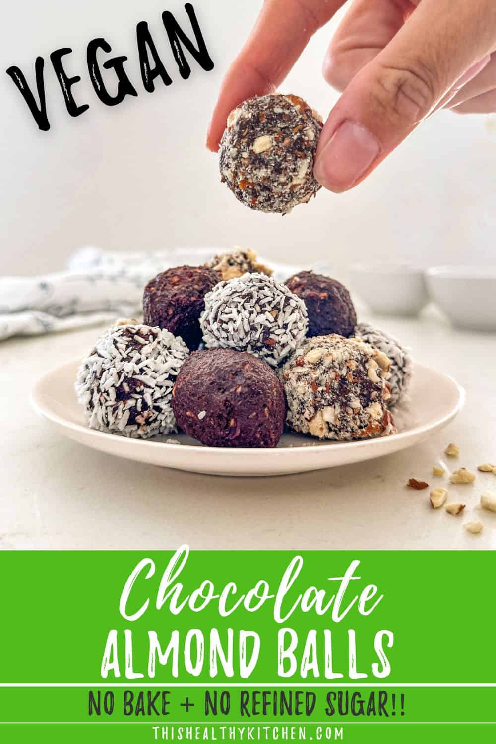 Chocolate Almond Balls This Healthy Kitchen