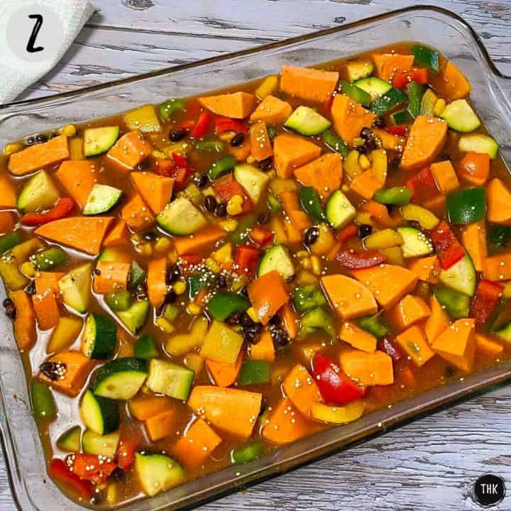 Vegan Enchilada Casserole [Oil Free] This Healthy Kitchen