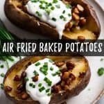 Air fried baked potatoes PIN.