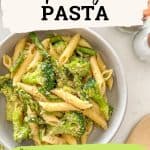 Broccoli asparagus pasta PIN.